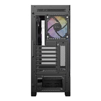 ANTEC CX700 Mid Tower Gaming Case, Black, 270 Full-View Tempered Glass, 3 x 120 mm ARGB PWM Fans, 1 x USB 3.0 / 1 x USB Type-C, ATX, Micro ATX, ITX