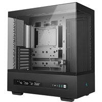 DeepCool CH690 Digital ATX Mid-Tower Case, High-Airflow PC Case with Semi-Glass Panel, USB-C Port, Support for 420mm Radiator, 450mm GPU, ATX PSU, Black