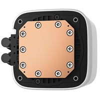 DeepCool LE240 V2 White 240mm Liquid CPU Cooler, Dual 120mm ARGB Fans, Anti-Leak Tech, Quiet Pump, High Performance for Intel & AMD Sockets