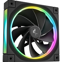 DeepCool FL12 120mm PWM 3 Pack Reverse Fan - High Performance, Low Noise, Fluid Dynamic Bearing, 36 ARGB LEDs, 500-2150 RPM, 55 CFM Airflow, 4-Pin PWM Control