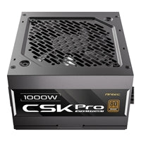 Antec CSK1000 PRO 1000W ATX 3.1 Power Supply - 80 PLUS Bronze, Semi-Modular, PCIe 5.1 Ready, 12V-2x6 Connector, Quiet 120mm Fan, UK Plug