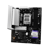 ASRock A620AM Pro RS WiFi AMD Socket AM5 Motherboard, 4x DDR5 Slots, 3x M.2 Socket, 2.5GbE LAN, Wi-Fi 6E, 1x HDMI Port / 1x DisplayPort