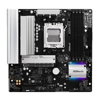 ASRock A620AM PRO RS AMD Socket AM5 Motherboard, 4 x DDR5 DIMM Slots, 1 x M.2 Socket (Key E), 2 x USB 3.2 Type-C, 2.5G LAN, 1 x HDMI Port/ 1 x Display Port