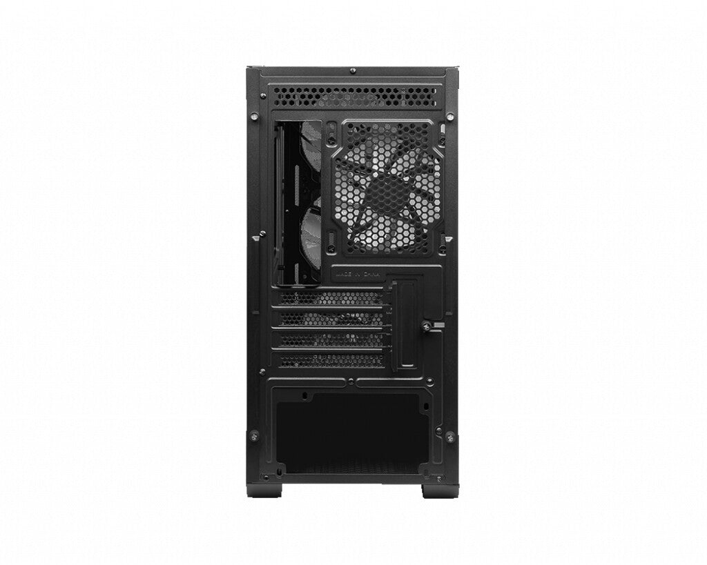 MSI MAG Forge M100R Midi Tower Black, Transparent