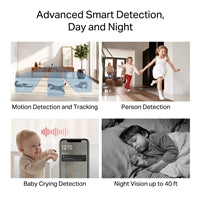 Mercusys MC210 Pan/Tilt Home Security Wi-Fi Camera