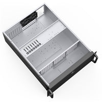 Codegen CSCG4U600GP 4U Rackmount Server Case, 600mm Deep, SSI-EEB/E-ATX/ATX/Micro-ATX Compatible, 8 PCI Expansion Slots, Dual 80mm PWM Cooling Fans, USB-C & USB 3.0