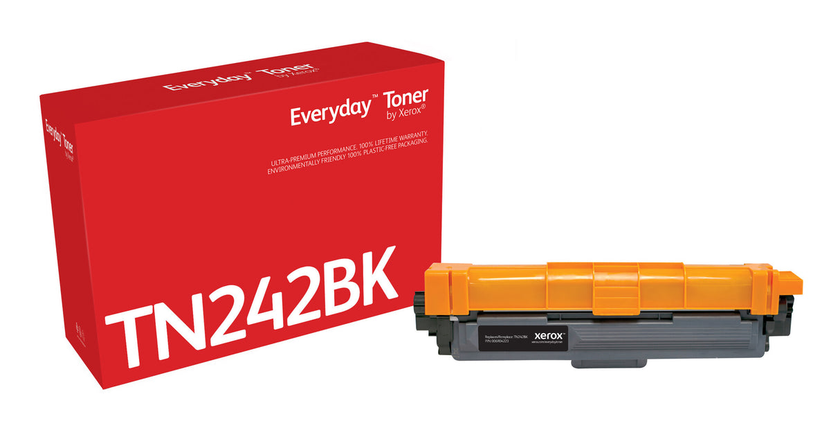 Everyday™ Black Toner by Xerox compatible with Brother TN242BK, Standard capacity