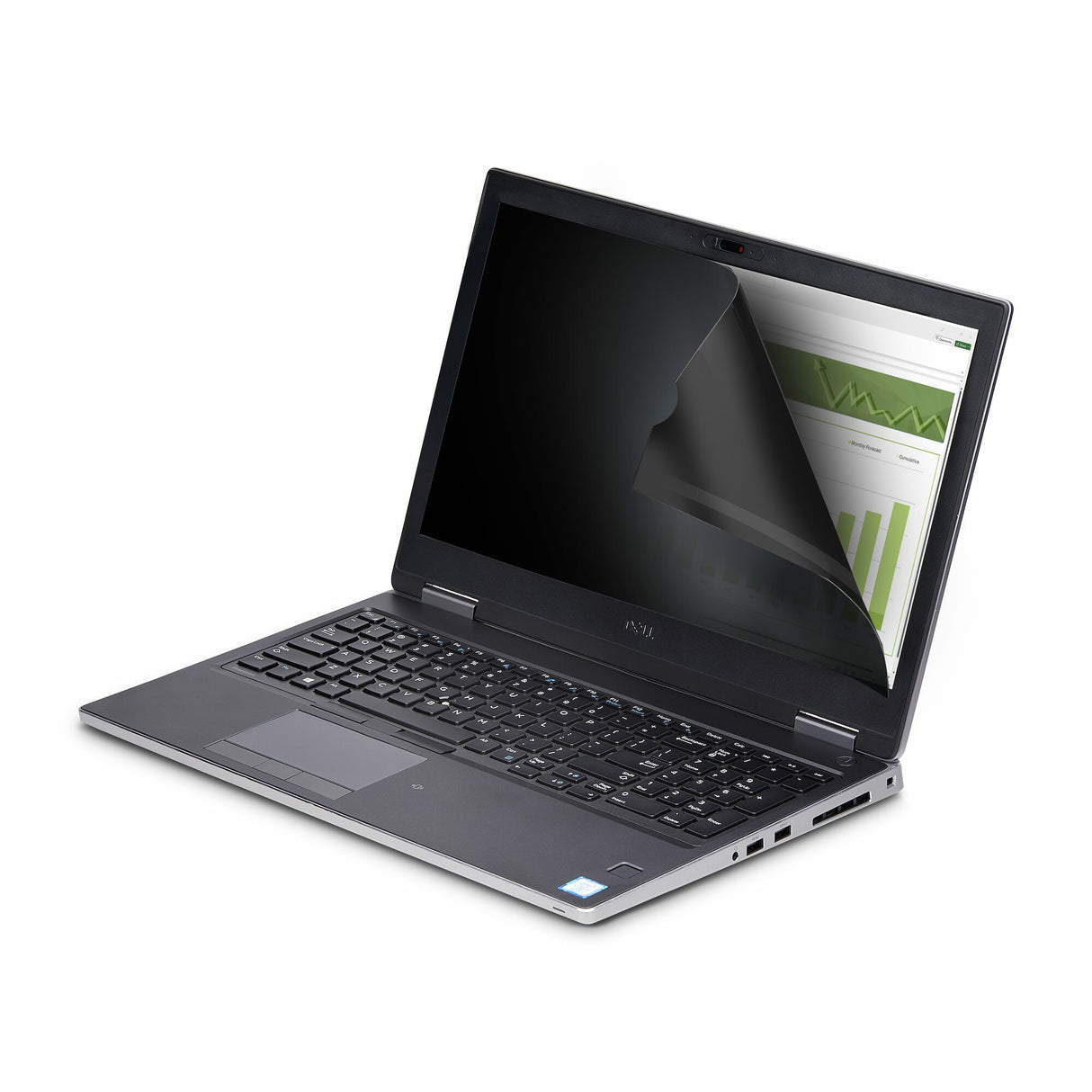 StarTech.com 15.6-inch 16:9 Flip-Up Privacy Screen with Touch, Anti-Glare Blue Light Filter, Laptop Monitor Screen Protector, +/- 30 Deg. View Angle