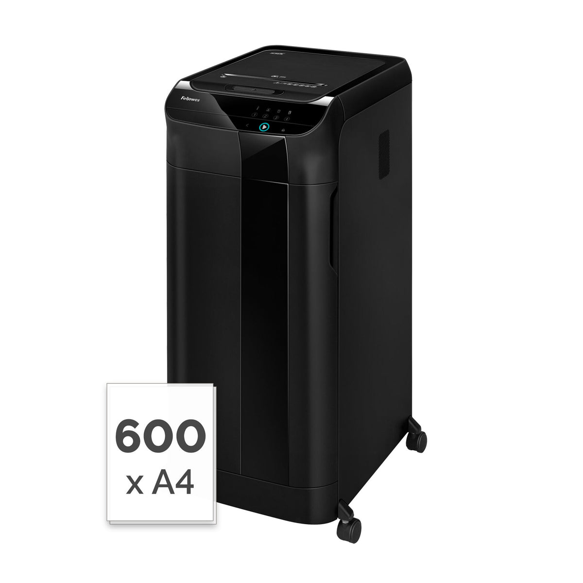 Fellowes AutoMax 600M - Shredder - micro-cut - 2 x 12 mm - P-5