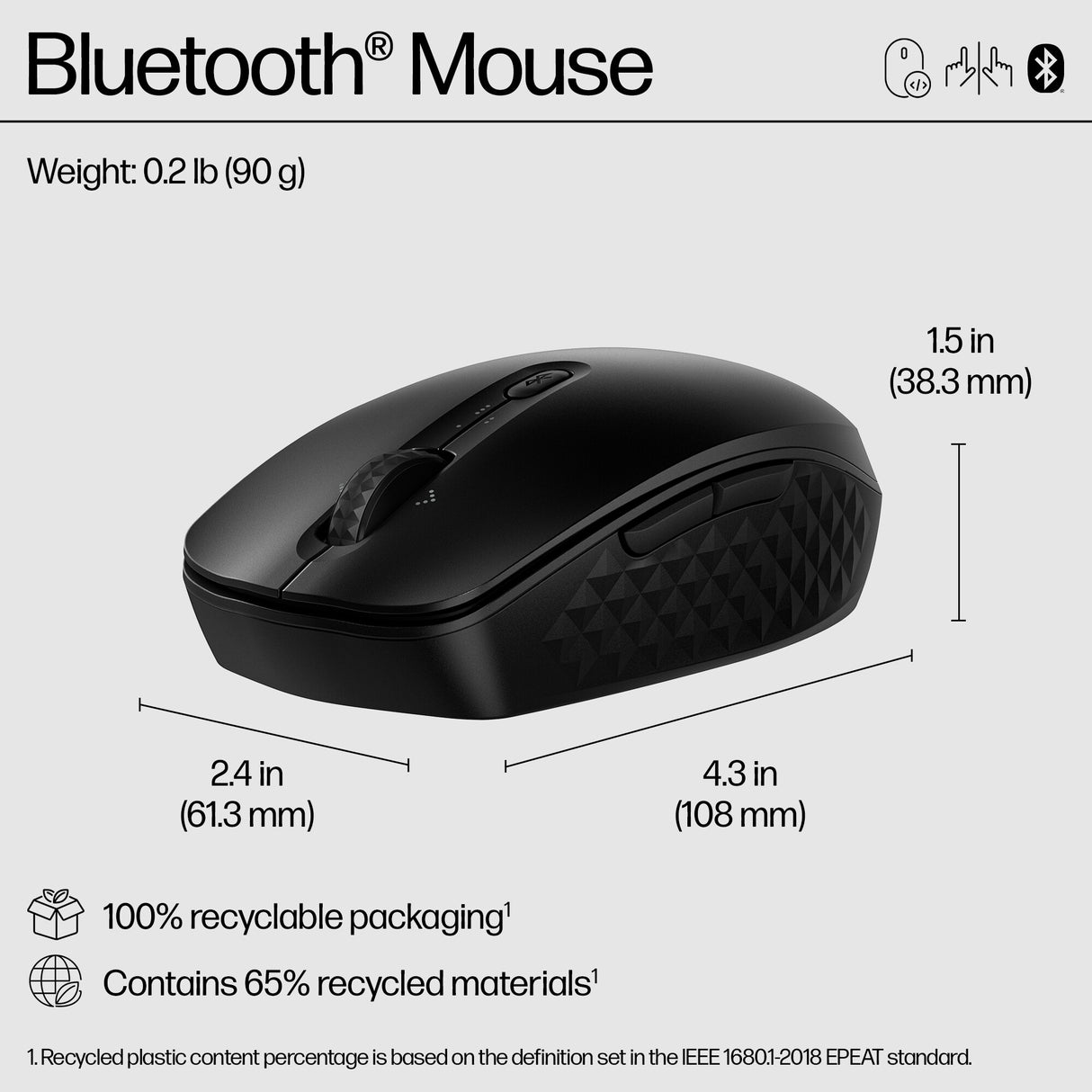 HP 425 Programmable Bluetooth Mouse