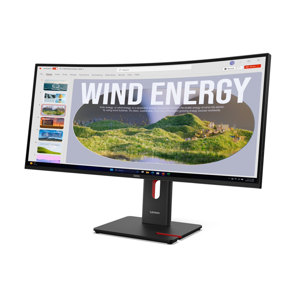 Lenovo ThinkVision T34WD-40 Monitor