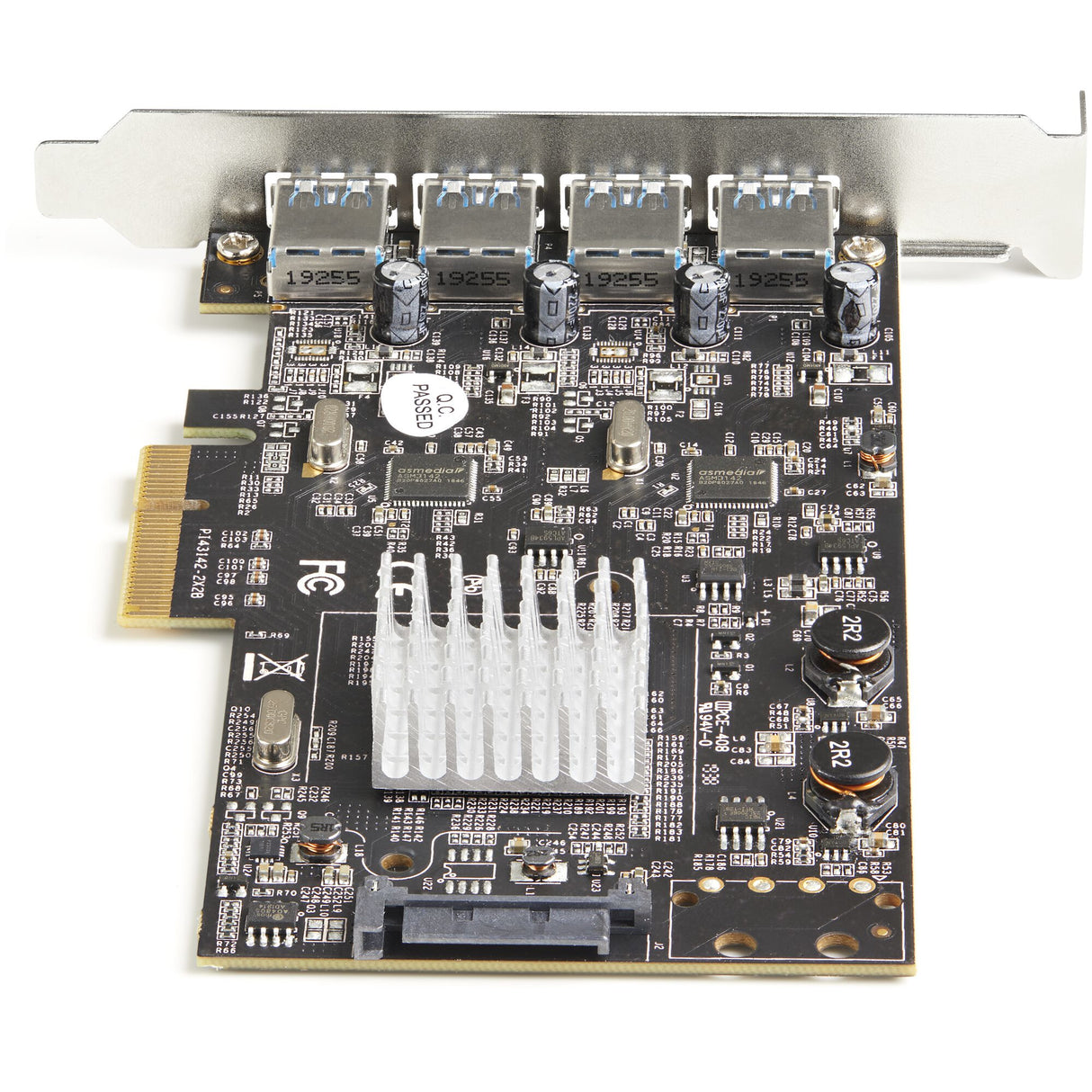 StarTech.com 4-Port USB PCIe Card - 10Gbps USB 3.1/3.2 Gen 2 Type-A PCI Express Expansion Card with 2 Controllers - 4x USB-A - USB PCIe Add-On Adapter Card - Windows/Mac/Linux
