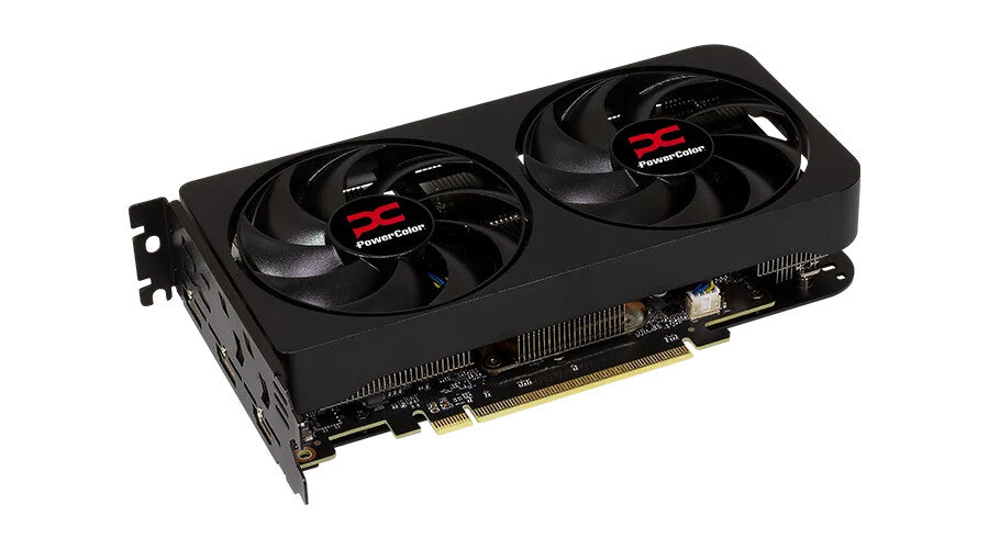 PowerColor Reaper Radeon RX 9060 XT GAMING OC 8G Graphics Card - 8GB GDDR6, 128bit, PCI-E 5.0, 3320 MHz Core Clock, 2 x DisplayPort, 1 x HDMI, GV-R9060XTGAMING OC-8GD