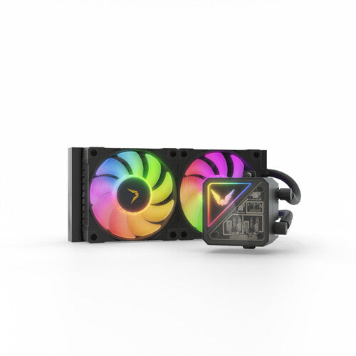 Valkyrie V240 Lite Processor All-in-one liquid cooler 24 cm Black
