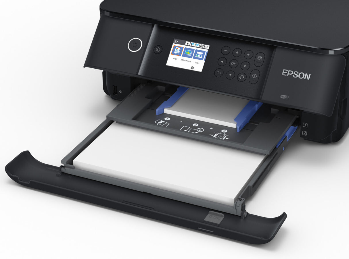 Epson Expression Premium XP-6100 C11CG97401 Imprimante à encre couleur, sans fil, tout-en-un, recto verso, écran tactile LCD 6,1 cm