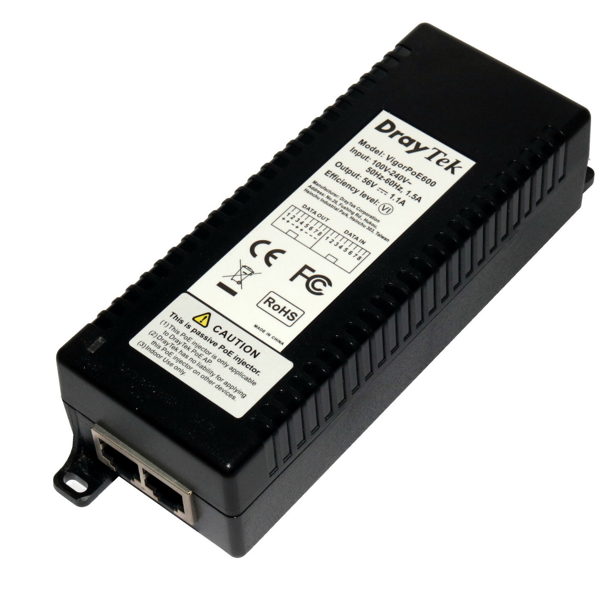 DrayTek POE600-K wireless access point accessory PoE injector