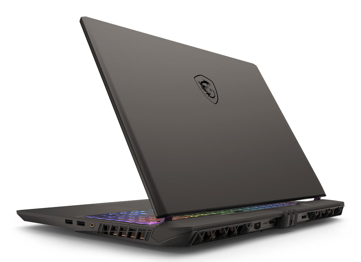 MSI Vector 18 HX AI A2XWJG-804UK Intel Core Ultra 9 275HX Laptop 45.7 cm (18") Quad HD+ 32 GB DDR5-SDRAM 2 TB SSD NVIDIA GeForce RTX 5090 Wi-Fi 7 (802.11be) Windows 11 Home Grey