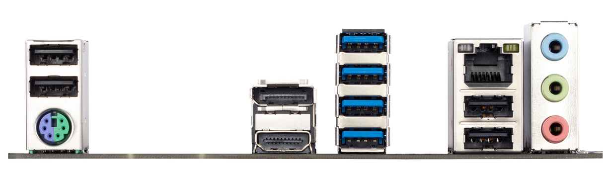 GIGABYTE B550M K Motherboard - AMD Ryzen 5000 CPUs, up to 4733MHz DDR4, 1xPCIe 4.0 + 1xPCIe 3.0 M.2, 1GbE LAN, USB 3.2 Gen 1