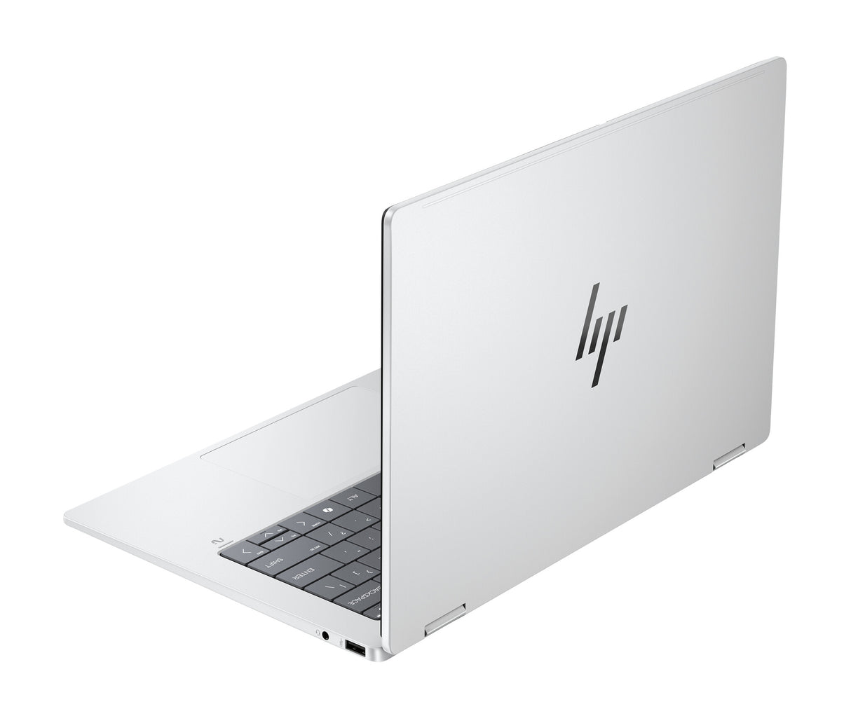 HP OmniBook X FlipNGAI 14-fm0001na Copilot+ PC Intel Core Ultra 7 256V Hybrid (2-in-1) 35.6 cm (14") Touchscreen 3K 16 GB LPDDR5x-SDRAM 1 TB SSD Wi-Fi 7 (802.11be) Windows 11 Home Silver