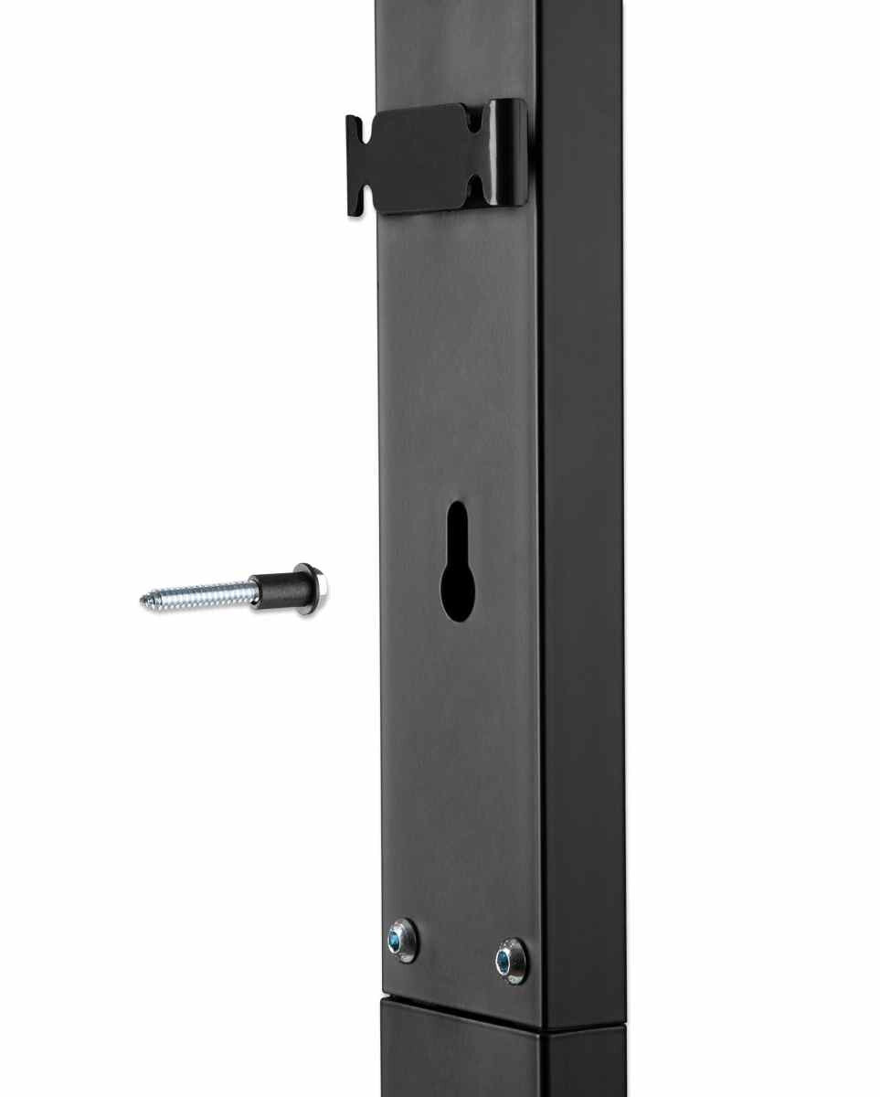 Manhattan Floor Stand for TV & Monitor Mounts (Ultra Slim), Stand Assembly, For screens: 37" to 55", VESA compatability: all between 200x200 to 400x400mm - check the dimensions of the four mounting holes on back of screen to ensure it fits, Max 40kg, LFD,