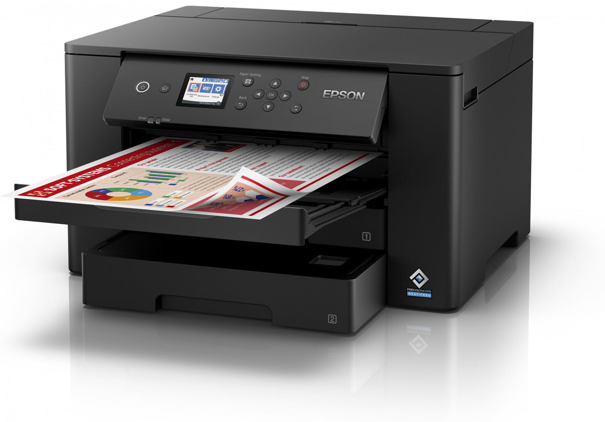 Epson WorkForce Pro WF-7310DTWF C11CH70401 Impresora de inyección de tinta, A3, bandeja de papel doble, inalámbrica, Ethernet