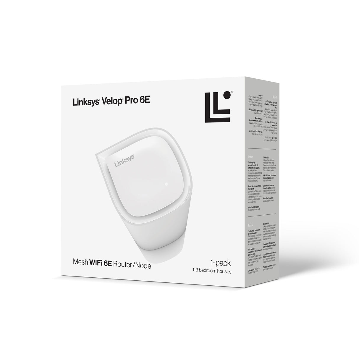 Linksys Velop Pro 6E Mesh WiFi 6E True Tri‑Band System