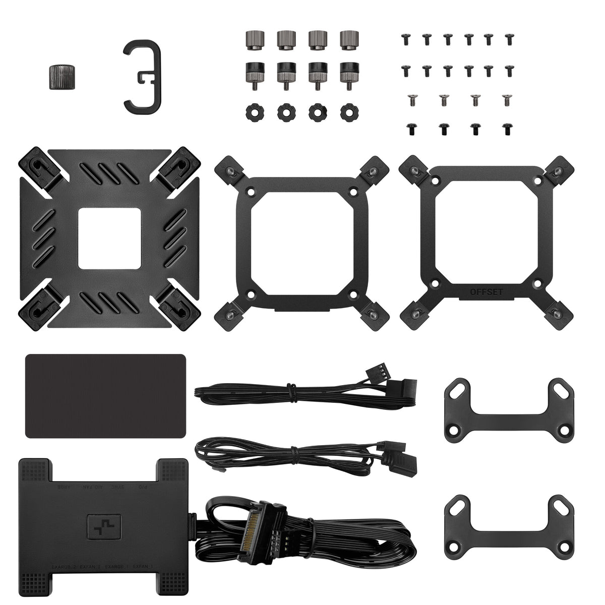 DeepCool Spartacus 360 Processor Liquid cooling kit 12 cm Black