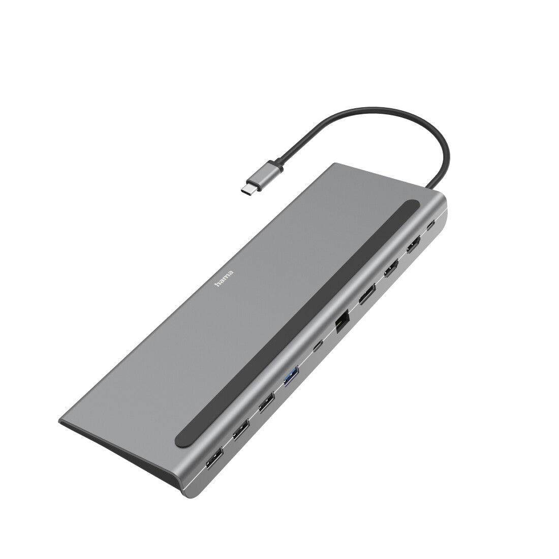 Hama USB-C Docking Station, Connect2Office Pro, 10 Ports