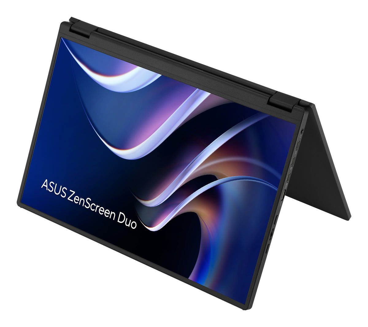 ASUS ZenScreen Duo MB14FCD Portable monitor Black 35.6 cm (14") LCD 1920 x 1200 pixels