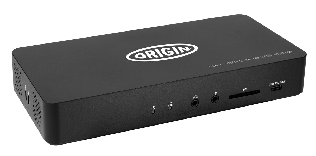 Origin Storage Docking StationTriple 4K & Wireless Keyboard/Mouse Combo