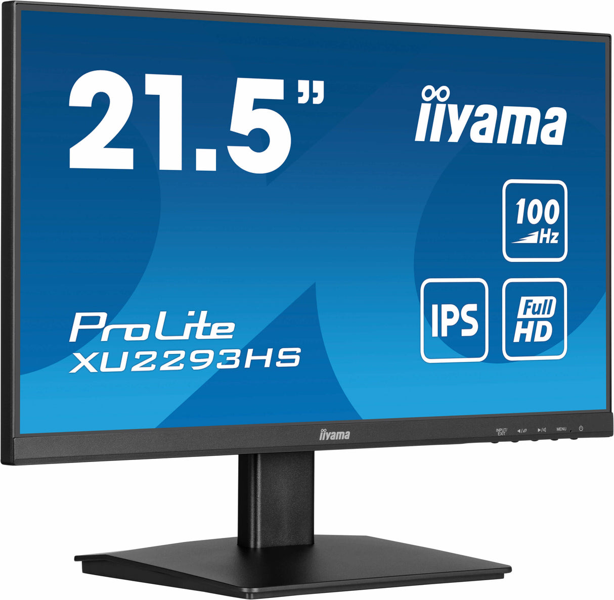 iiyama ProLite The stylish edge-to-edge design of the XU2293HS with IPS panel technology offers accurate and consistent colour reproduction with wide viewing angles