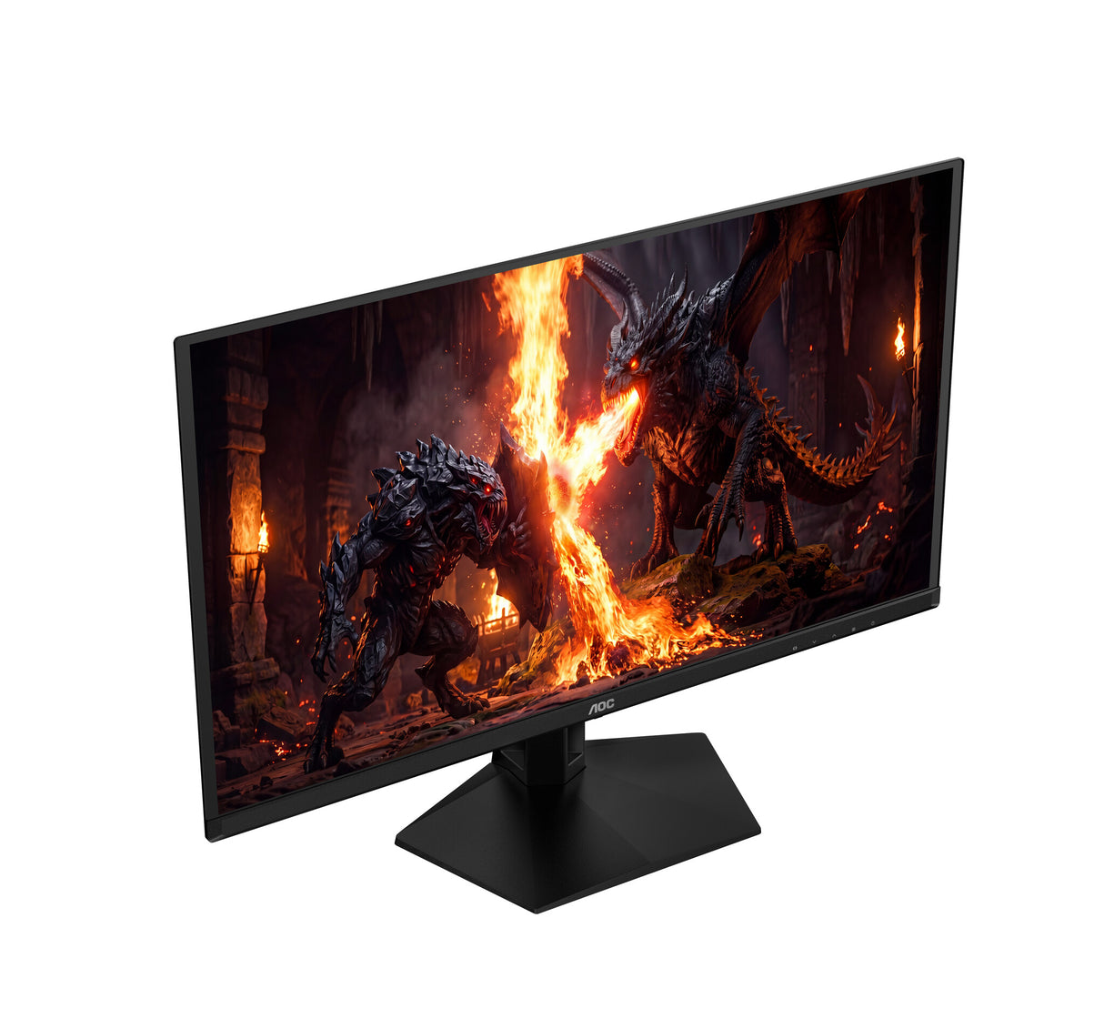 AOC G4 Q27G41ZDF computer monitor 67.3 cm (26.5") 2560 x 1440 pixels Quad HD QD-OLED Black, Red