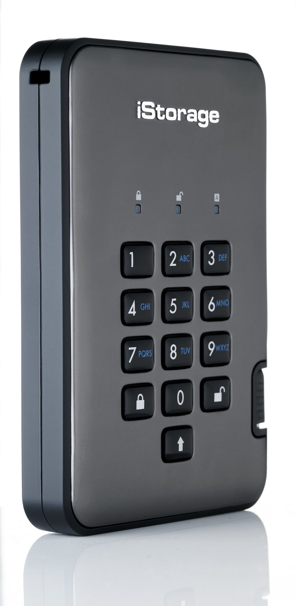 iStorage diskAshur PRO² HDD 500GB | Secure Portable Hard Drive |FIPS 140-2 Level 3 certified | AES-XTS 256-bit Hardware Encryption | PIN protected | OS & Platform Independent |GDPR, TAA Compliant|Brute force hack defence | Dust/Water Resistant