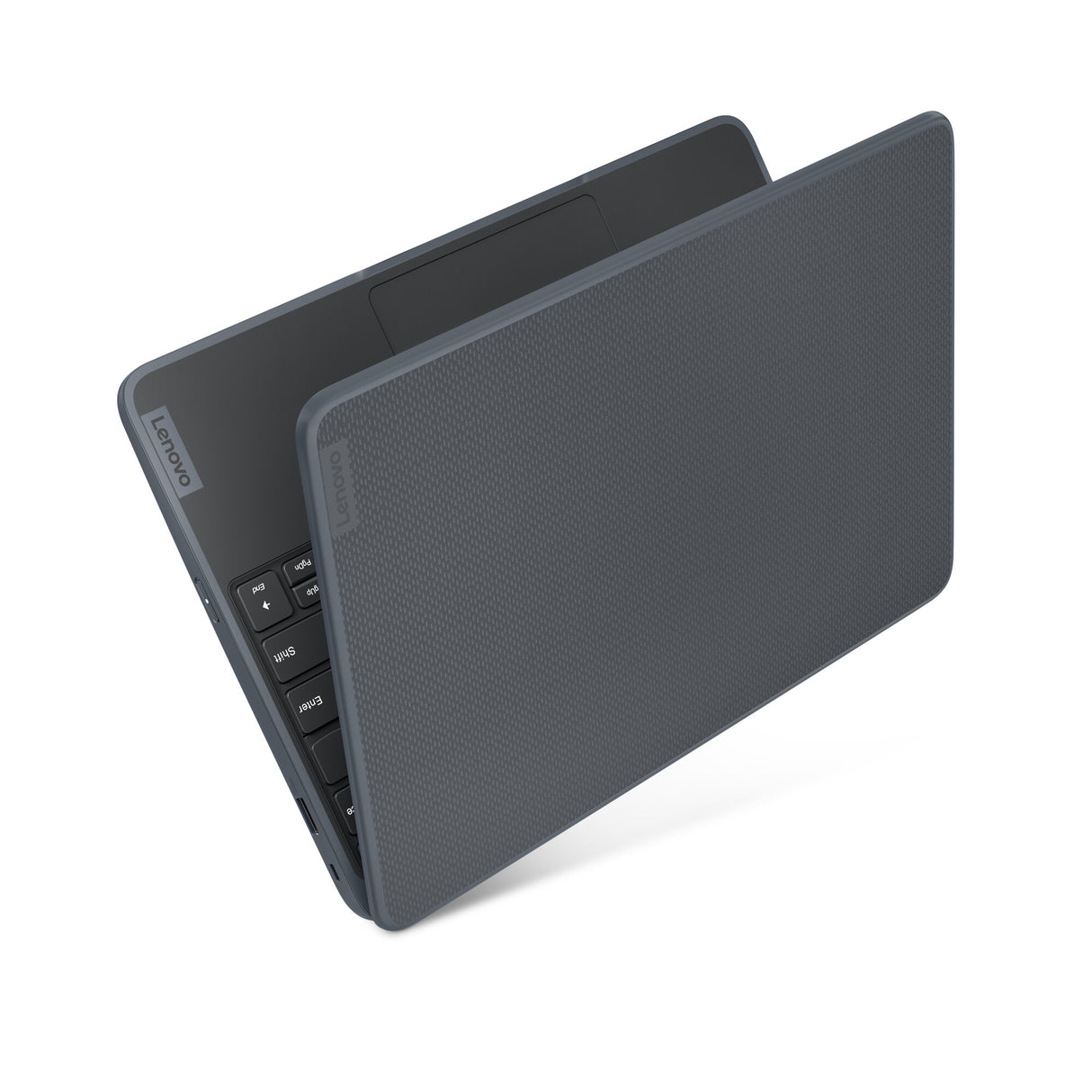 Lenovo 100w Gen 4 Intel® N N100 Laptop 29.5 cm (11.6") HD 4 GB LPDDR5-SDRAM 128 GB SSD Wi-Fi 6 (802.11ax) Windows 11 Pro UK English Grey