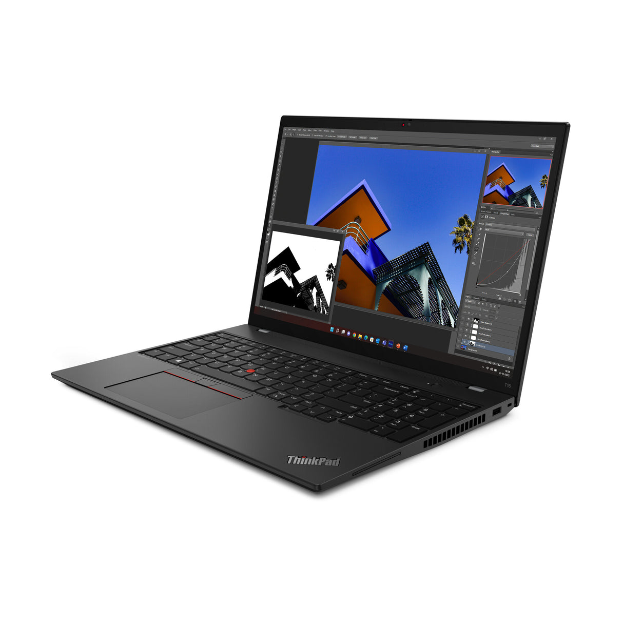Lenovo ThinkPad T16 Gen 2 (Intel) Intel® Core™ i7 i7-1355U Laptop 40.6 cm (16") WUXGA 16 GB DDR5-SDRAM 512 GB SSD Wi-Fi 6E (802.11ax) Windows 11 Pro UK English Black