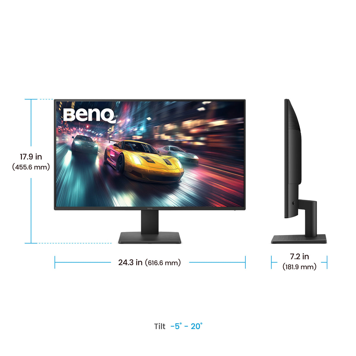 BenQ GW2791P 27" IPS 1920x1080 120Hz 1ms Eye-Care Widescreen Gaming Monitor