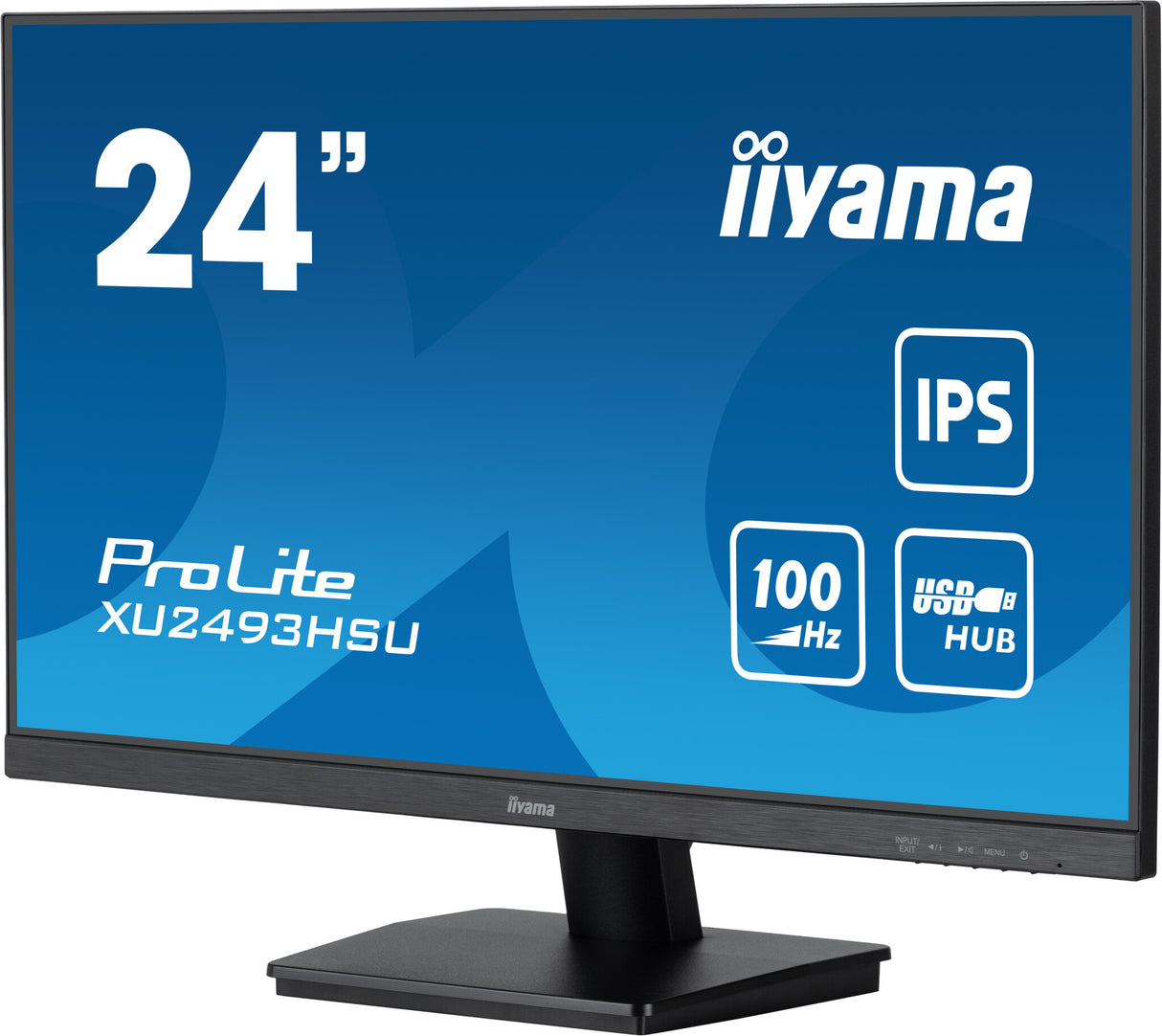 iiyama ProLite XU2493HSU-B7 computer monitor 60.5 cm (23.8") 1920 x 1080 pixels Full HD LED Black