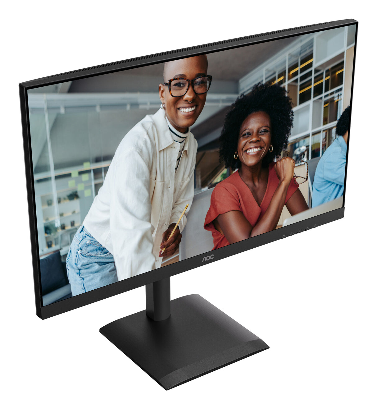 AOC E4 U27E4CV computer monitor 68.6 cm (27") 3840 x 2160 pixels 4K Ultra HD LED Black