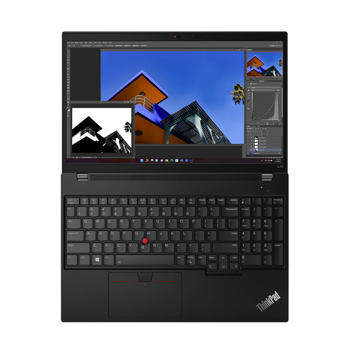 Lenovo ThinkPad L15 Gen 4 (Intel) Intel® Core™ i7 i7-1355U Laptop 39.6 cm (15.6") Full HD 16 GB DDR4-SDRAM 512 GB SSD Wi-Fi 6 (802.11ax) Windows 11 Pro UK English Black
