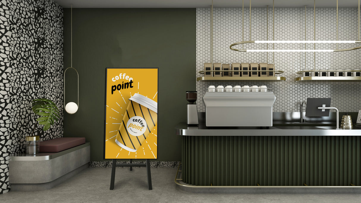 Sony FW-65EZ20L Signage Display Digital signage flat panel 165.1 cm (65") LCD Wi-Fi 350 cd/m² 4K Ultra HD Black Android 16/7