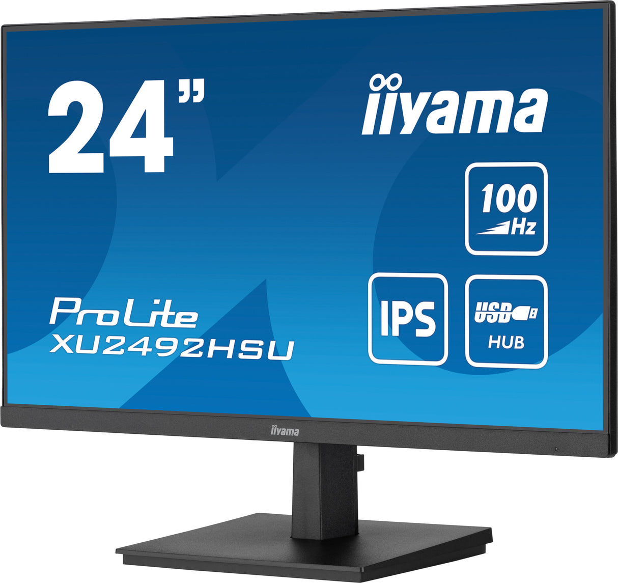 iiyama ProLite XU2492HSU-B6 computer monitor 60.5 cm (23.8") 1920 x 1080 pixels Full HD LED Black