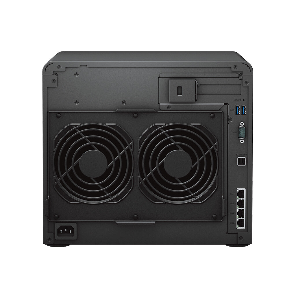 Synology DiskStation DS2422+ NAS Desktop Ryzen Embedded V1500B 4 GB DDR4 48 TB HDD DiskStation Manager Black