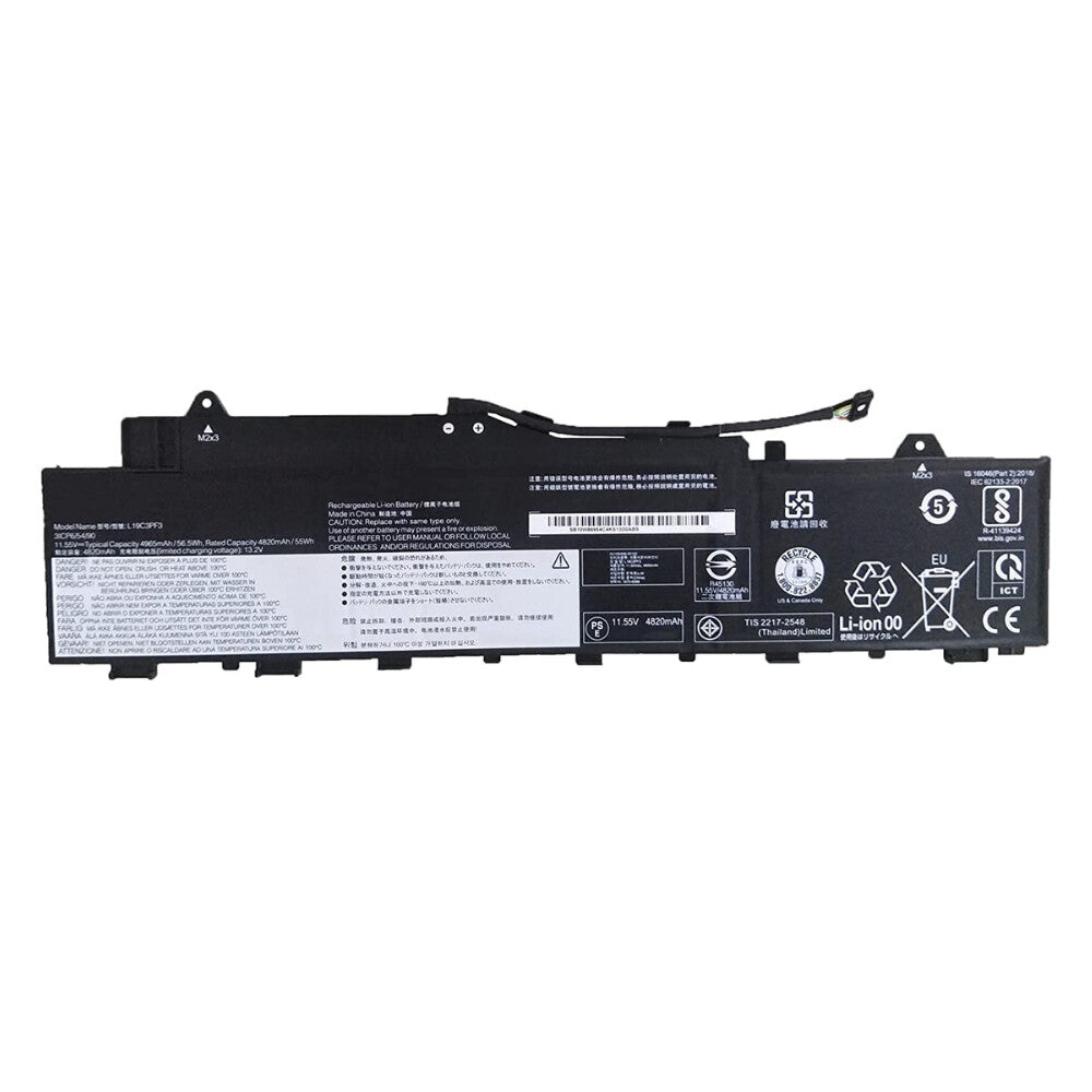 BTI 5B10W86957 compatible 55Wh 3-cell battery for DUCATI 5 LAPTOP 82ES IDEAPAD 5-14