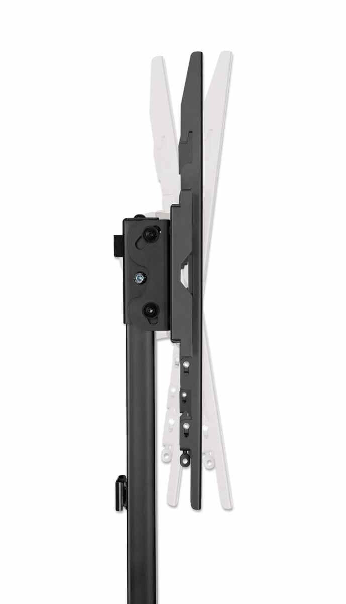 Manhattan Floor Stand for TV & Monitor Mounts (Ultra Slim), Stand Assembly, For screens: 37" to 55", VESA compatability: all between 200x200 to 400x400mm - check the dimensions of the four mounting holes on back of screen to ensure it fits, Max 40kg, LFD,