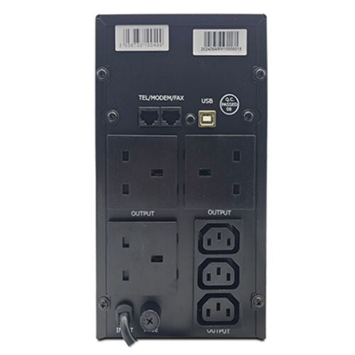 VIDA Armour 1200VA uninterruptible power supply (UPS) Line-Interactive 1.2 kVA 720 W 6 AC outlet(s)