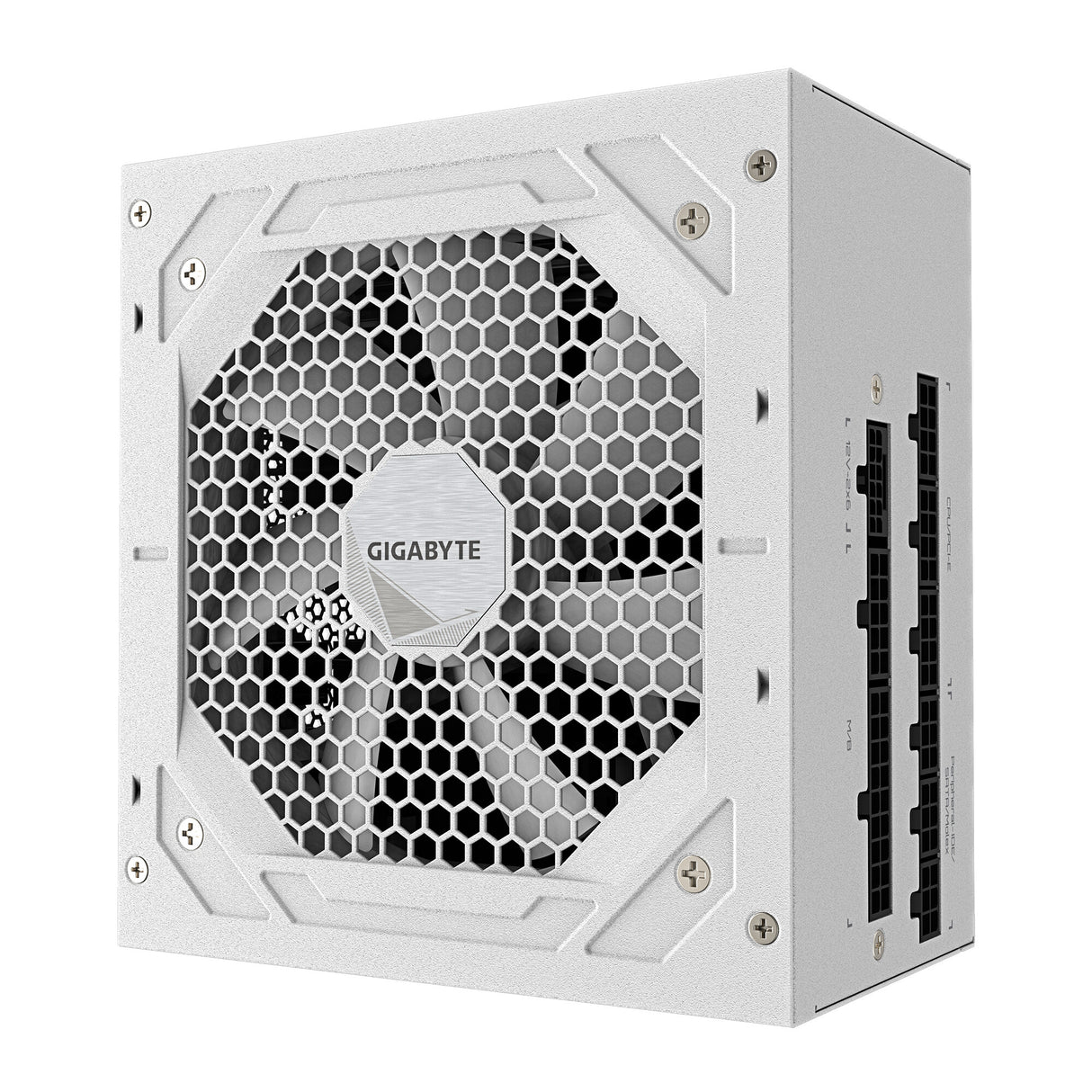 GIGABYTE UD850GM PG5 V2 ICE Power Supply Unit- PCIe Gen 5.1, 80 PLUS Gold, Fully Modular Design, 120mm Fan, ATX 3.1 compatible, EU Plug
