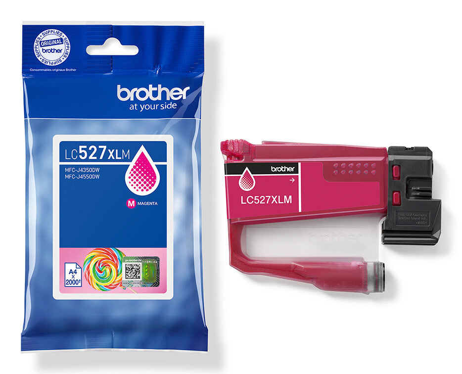 Brother Genuine LC527XLM High Yield Ink Cartridge - Magenta