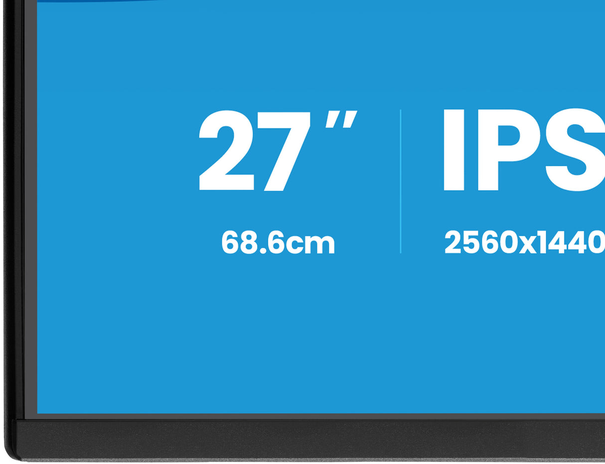 iiyama ProLite X2792QSU-B1 computer monitor 68.6 cm (27") 2560 x 1440 pixels Quad HD LED Black