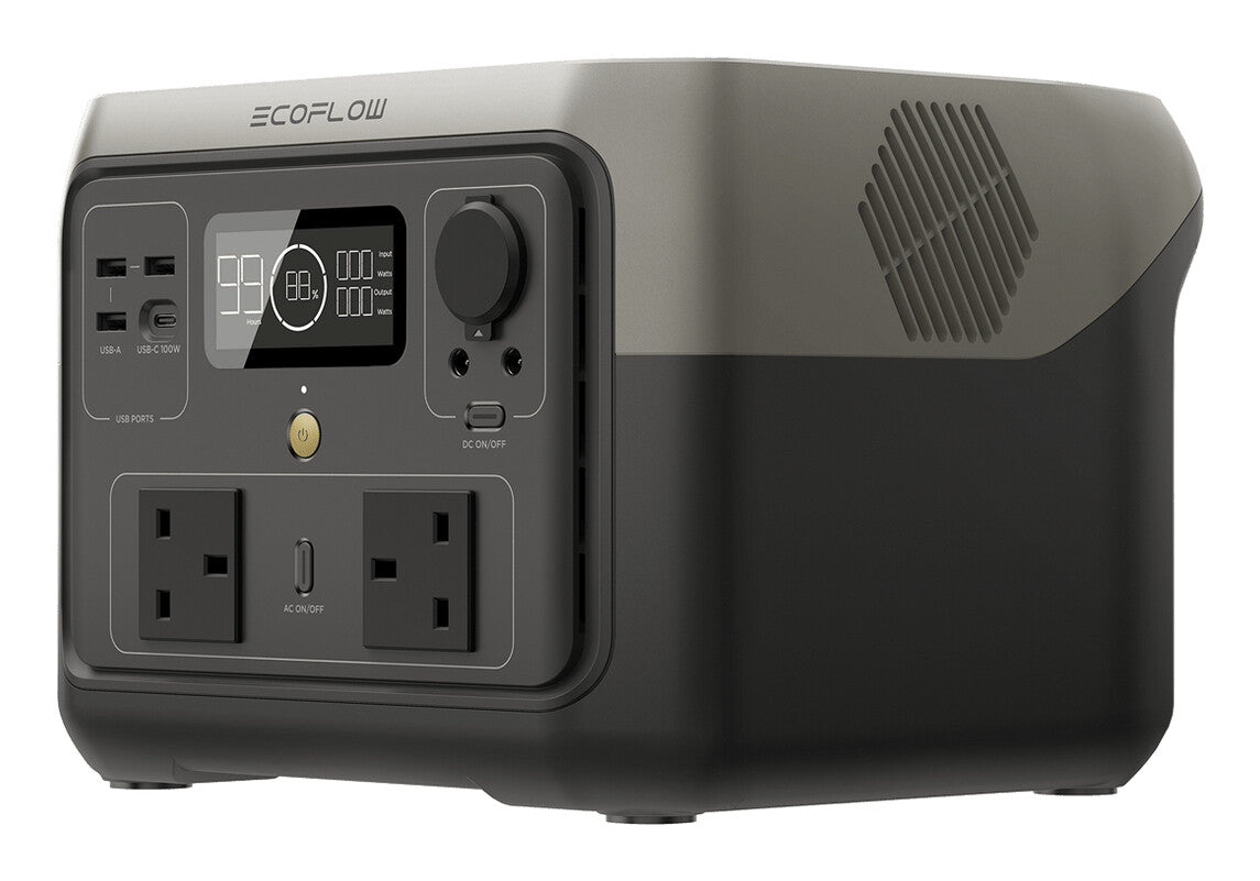 EcoFlow RIVER 2 Max UK portable power station Lithium Iron Phosphate (LiFePO4) 500 W 600 g