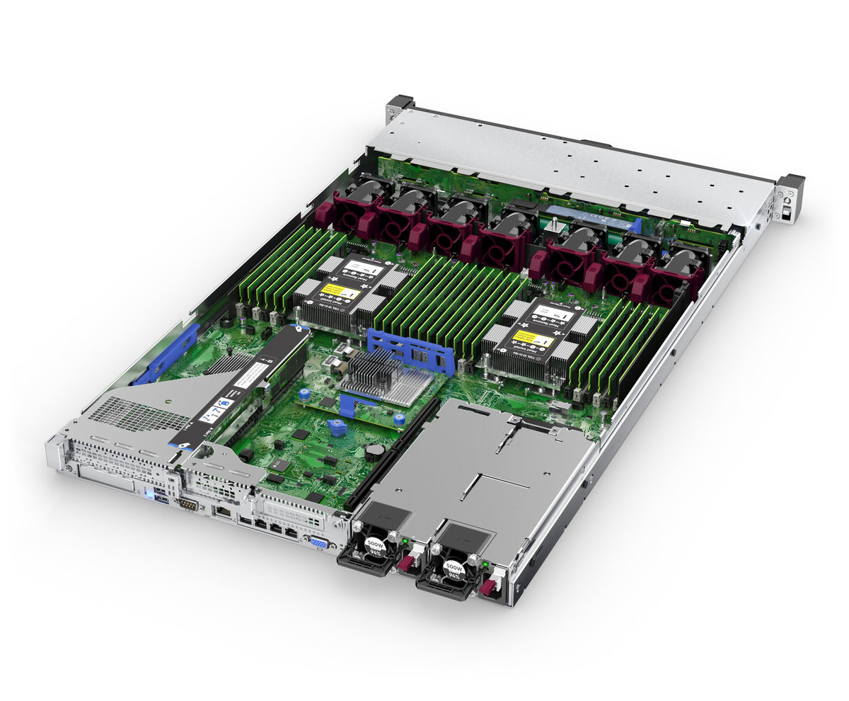 HPE ProLiant DL360 Gen10 4214R 2.4GHz 12-core 1P 32GB-R P408i-a NC 8SFF 500W PS Server